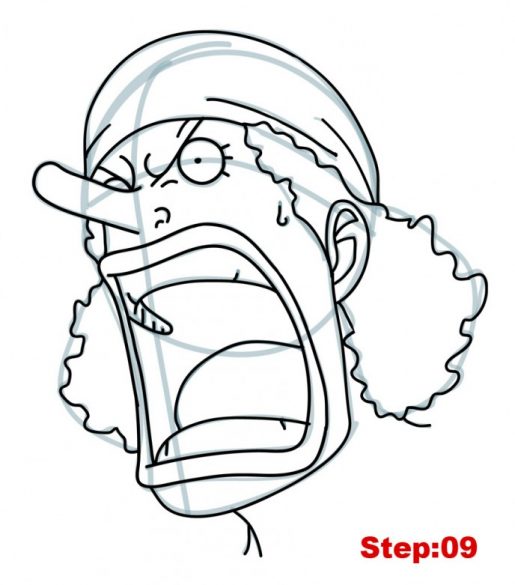 How to Draw Usopp from One Piece - MANGA-JAM.com