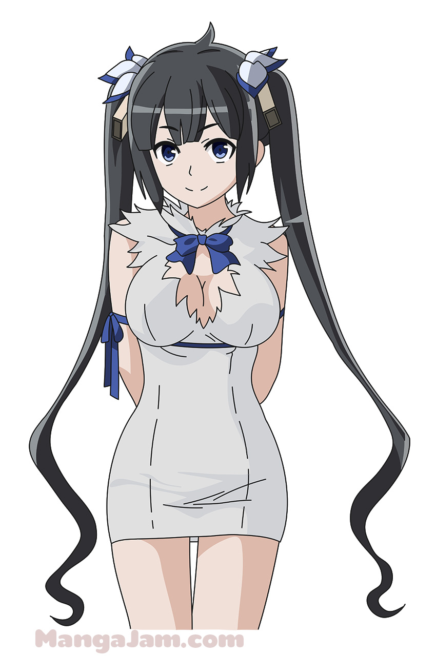 How to Draw Hestia from Danmachi - MANGA-JAM.com