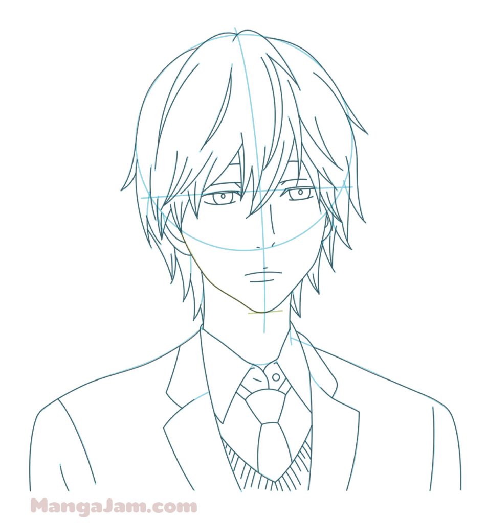 How to Draw Makoto Sunakawa from My Love Story - MANGA-JAM.com