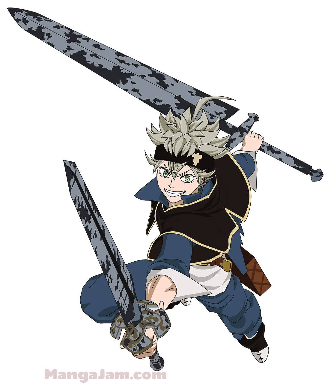 How to Draw Asta from Black Clover - MANGA-JAM.com