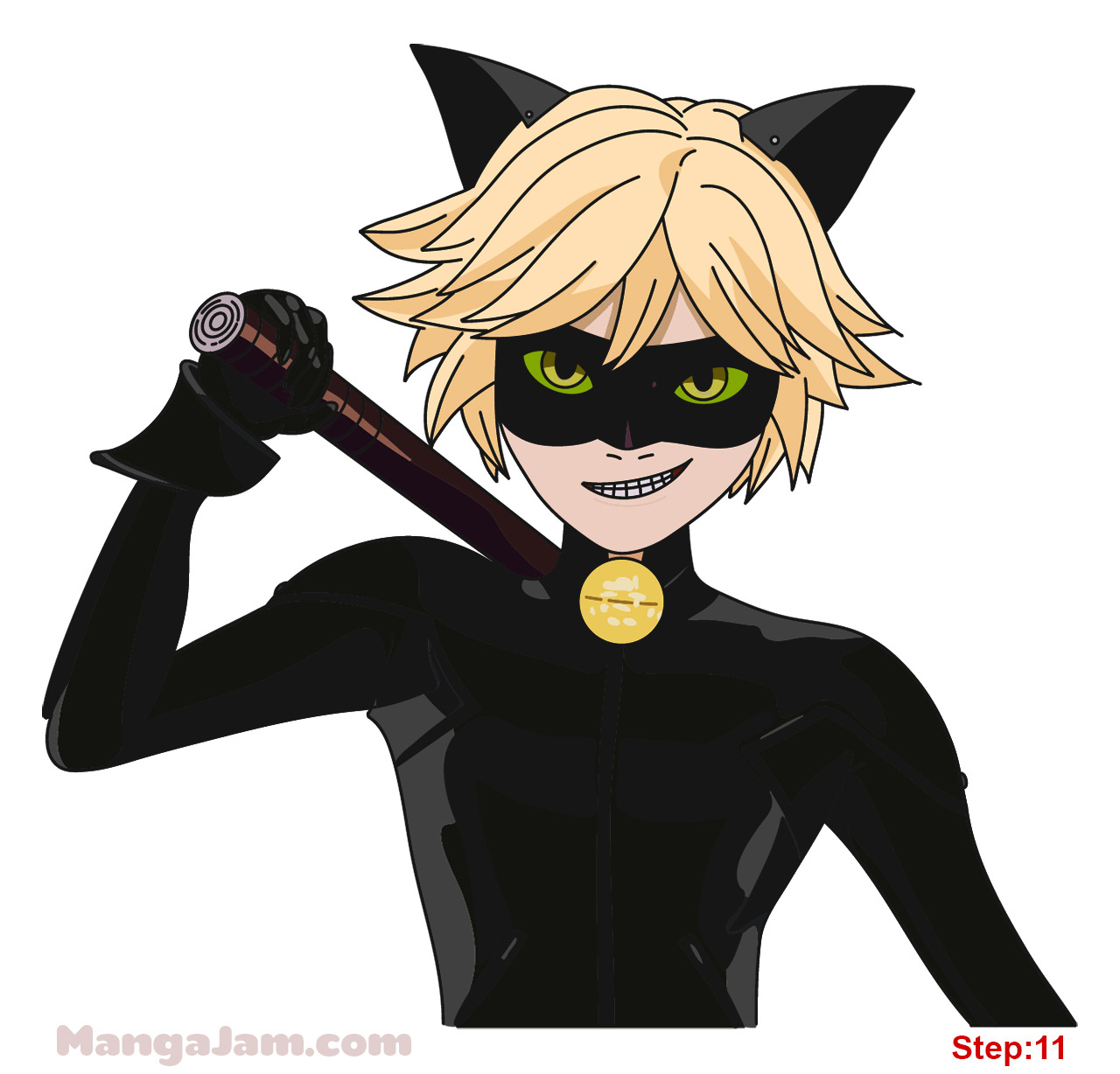 How to Draw Miraculous LADYBUG and CAT NOIR Charers Step By Step Tutorial |  Toy Caboodle – Видео Dailymotion