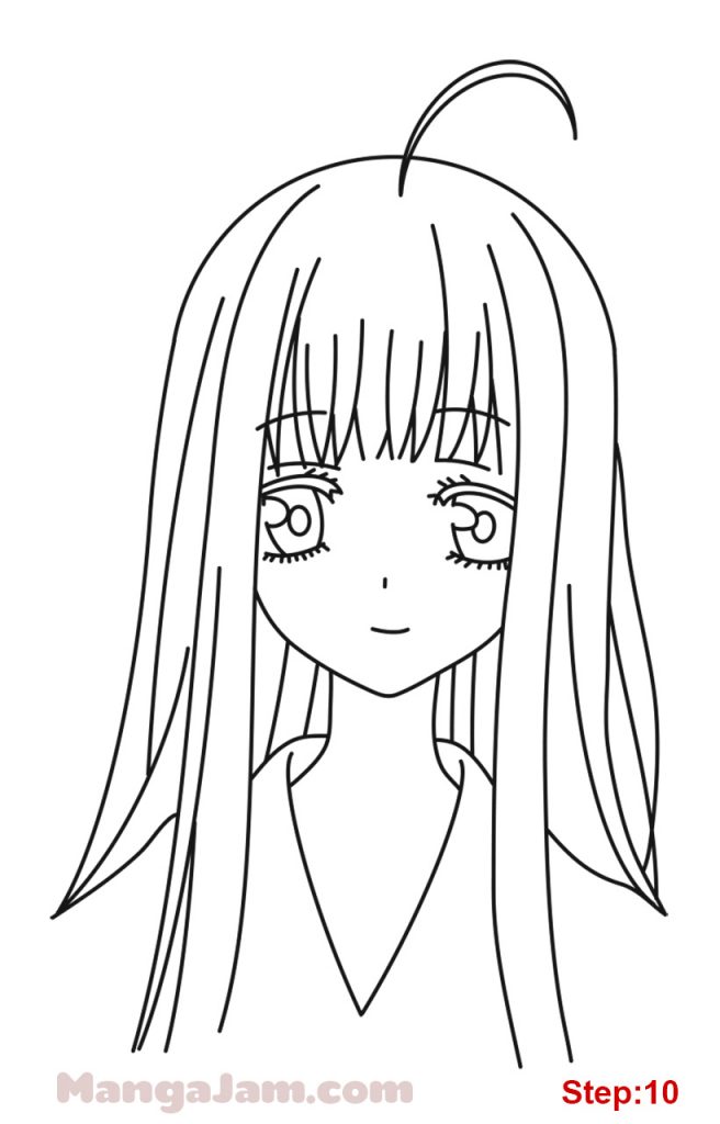 How to Draw Kaho Nikaido from Hatsukoi Monster - MANGA-JAM.com