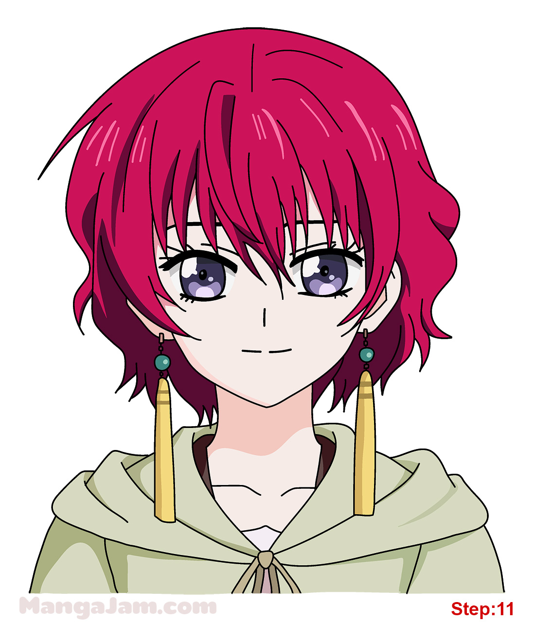 how_draw_yona_akatsuki_no_yona_11 - MANGA-JAM.com 