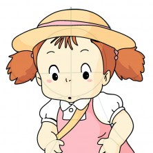 How To Draw Mei Kusakabe From Totoro Manga Jam Com